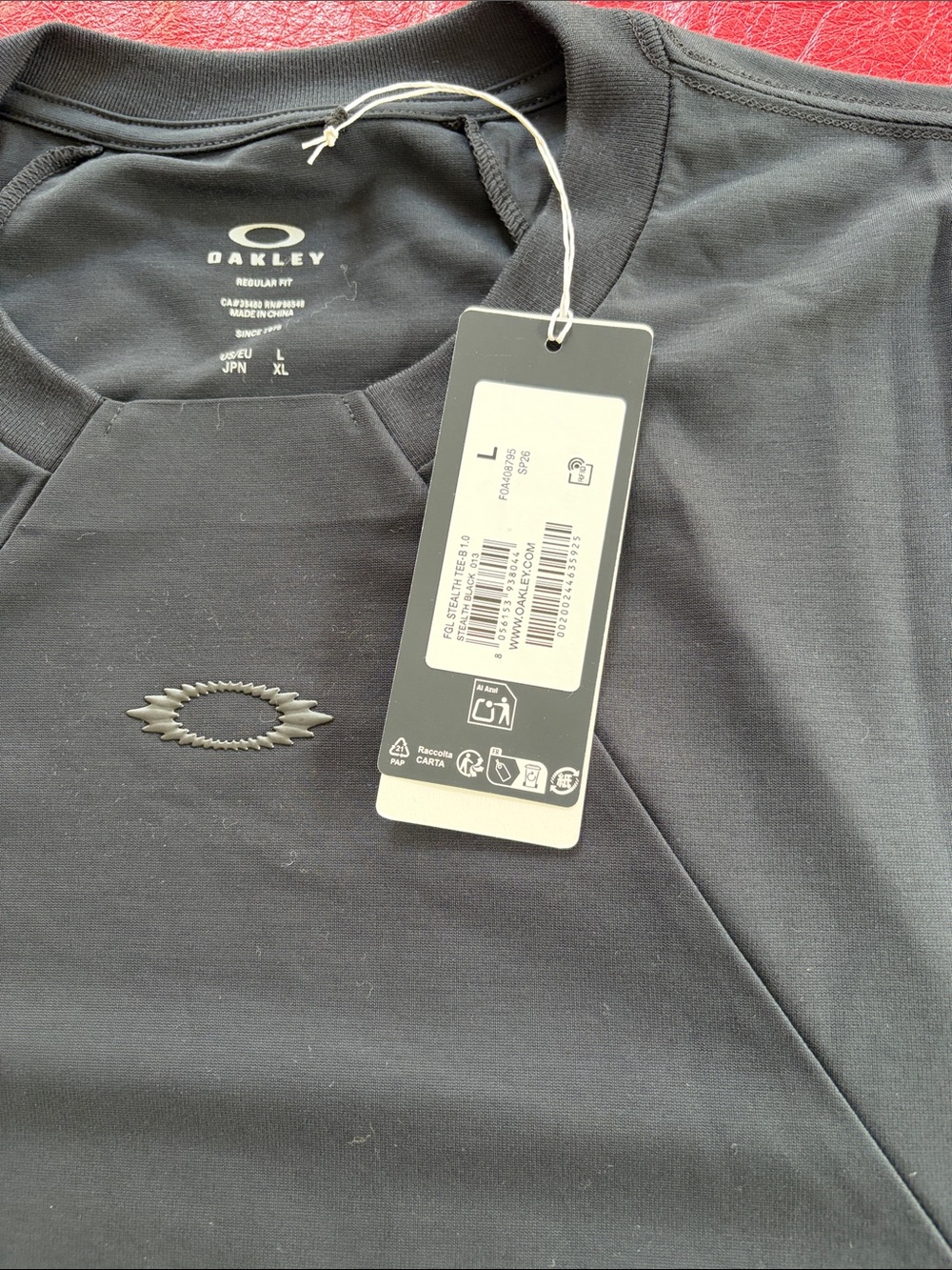 Oakley Black FGL Stealth Tee-B 1.0 - Picture 6 of 10